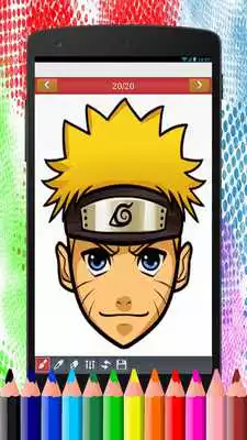 Play Learn How to Draw Naruto  His Friends - Easy Step