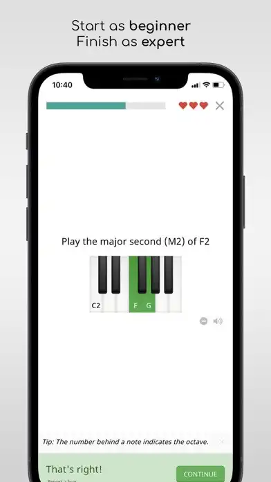 Play Learn music theory with Sonid as an online game Learn music theory with Sonid with UptoPlay