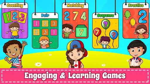 Play Learn Numbers 123 Kids Free Game - Count  Tracing