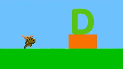 Play Learn the Alphabet with Mr. Moose as an online game Learn the Alphabet with Mr. Moose with UptoPlay