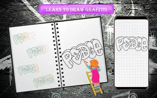 Play Learn To Draw A Graffiti Art  and enjoy Learn To Draw A Graffiti Art with UptoPlay