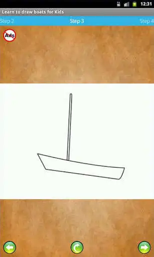 Play APK Learn to draw boats for Kids  and enjoy Learn to draw boats for Kids with UptoPlay com.buildingexamples.learn.to.draw.boats