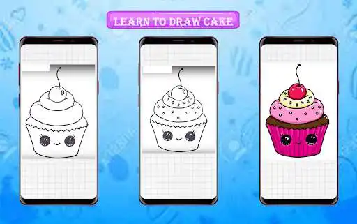 Play Learn to Draw Cakes  and enjoy Learn to Draw Cakes with UptoPlay