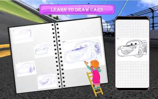 Play Learn to Draw Cars Step by Step  and enjoy Learn to Draw Cars Step by Step with UptoPlay