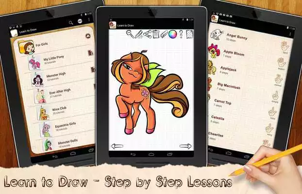 Play Learn To Draw Little Ponies