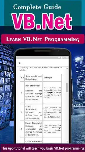 Play Learn VB.Net Programming Language as an online game Learn VB.Net Programming Language with UptoPlay