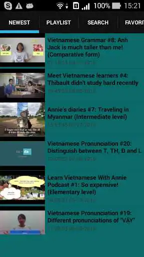 Play Learn Vietnamese By Videos as an online game Learn Vietnamese By Videos with UptoPlay