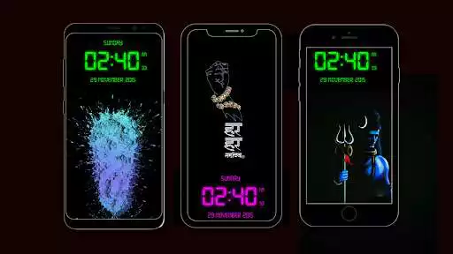 Play LED clock live HD Wallpaper  and enjoy LED clock live HD Wallpaper with UptoPlay