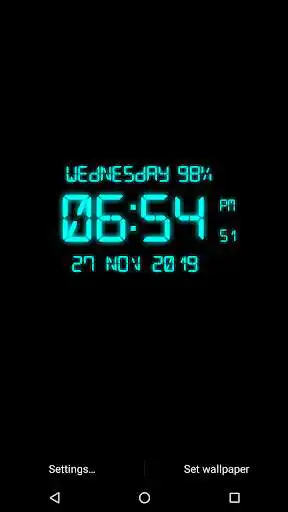 Play LED Digital Clock Live WP