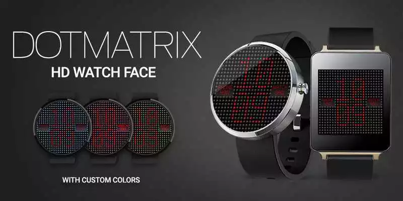 Play LED Dot Matrix HD Watch Face