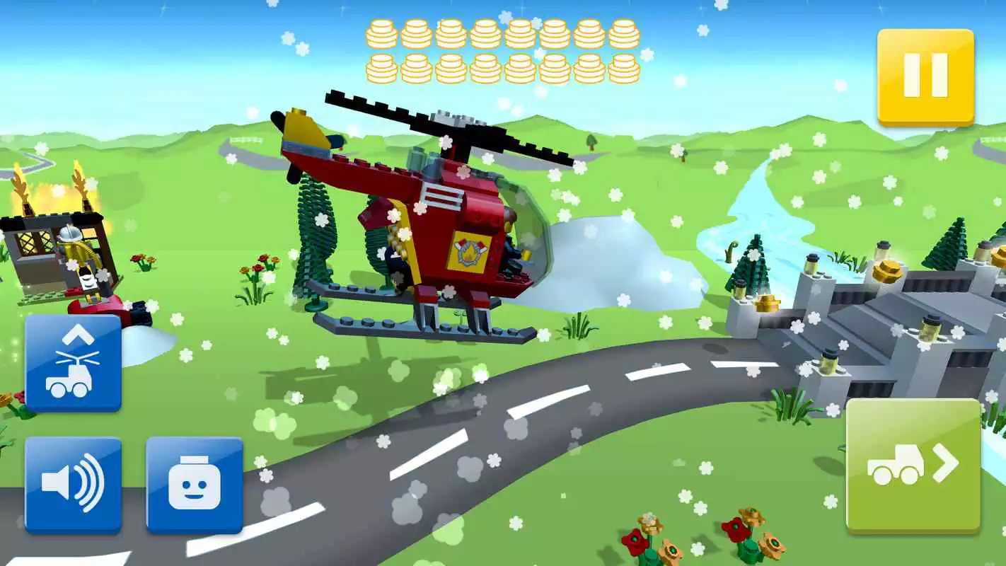 LEGO Juniors Create and Cruise online game with UptoPlay