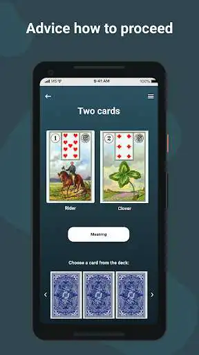 Play Lenormand Tarot as an online game Lenormand Tarot with UptoPlay