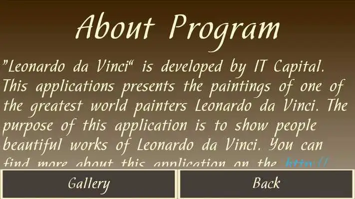 Play Leonardo da Vinci gallery