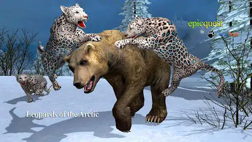 Play Leopards of the Arctic as an online game Leopards of the Arctic with UptoPlay