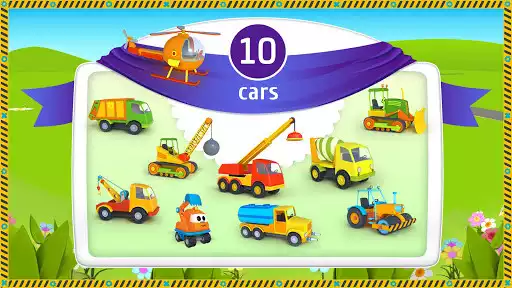 Play Leo the Truck and cars: Educational toys for kids as an online game Leo the Truck and cars: Educational toys for kids with UptoPlay