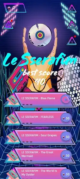 Play Le Sserafim Music Tiles Hop  and enjoy Le Sserafim Music Tiles Hop with UptoPlay