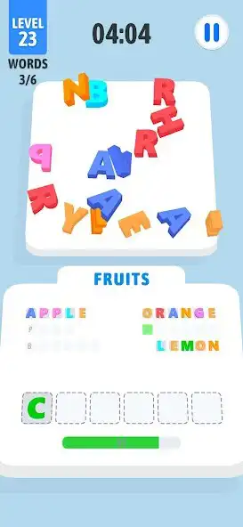 Play Letter Sorting 3D  and enjoy Letter Sorting 3D with UptoPlay