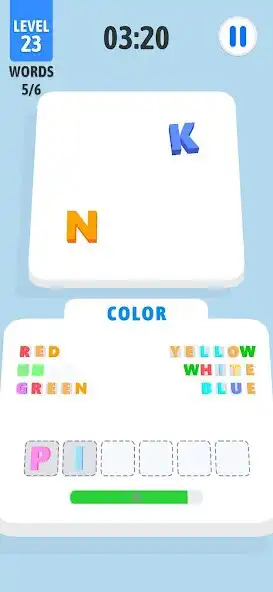 Play Letter Sorting 3D as an online game Letter Sorting 3D with UptoPlay