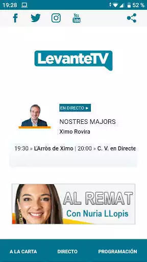 Play Levante TV as an online game Levante TV with UptoPlay