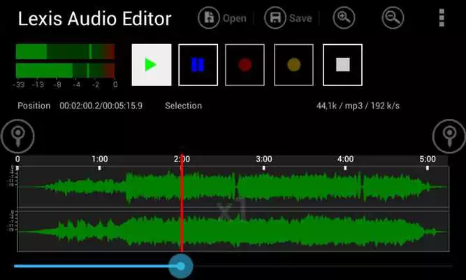 Play Lexis Audio Editor