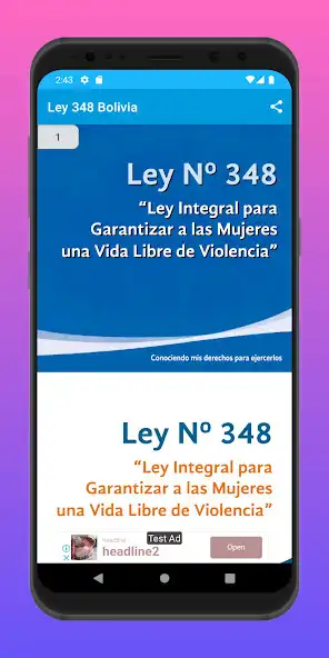 Play Ley 348 Bolivia  and enjoy Ley 348 Bolivia with UptoPlay