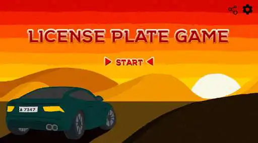 Play License Plate Game