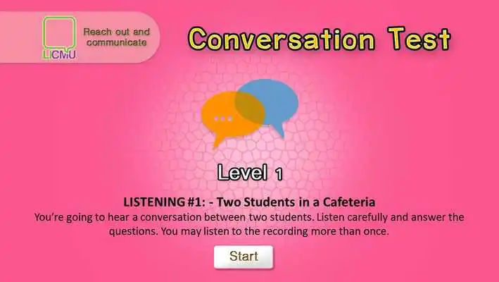 Play LICMU Conversation Test