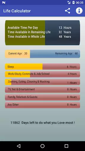 Play Life Calculator as an online game Life Calculator with UptoPlay