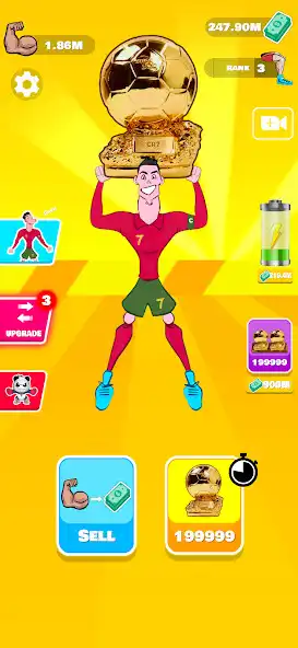 Play Lifting Ronaldo as an online game Lifting Ronaldo with UptoPlay