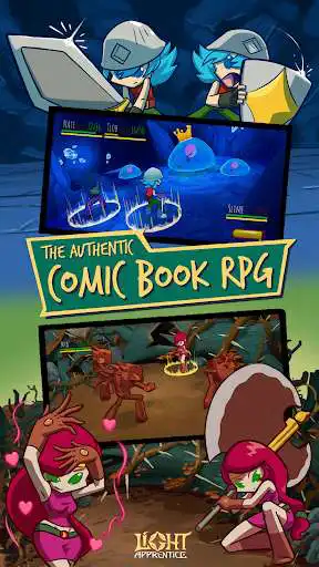 Play Light Apprentice - Comic Book RPG as an online game Light Apprentice - Comic Book RPG with UptoPlay