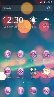 Play Light Glitter Theme