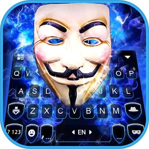 Play Lightning Anonymous Keyboard Background APK