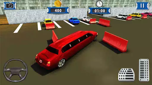 Play Limousine City Parking Game 3d as an online game Limousine City Parking Game 3d with UptoPlay