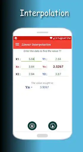 Play Linear Data Interpolation