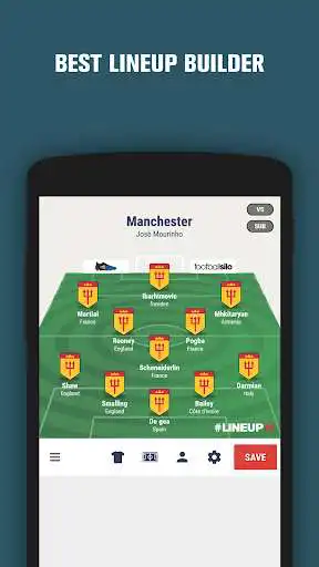 Play Lineup11- Football Line-up