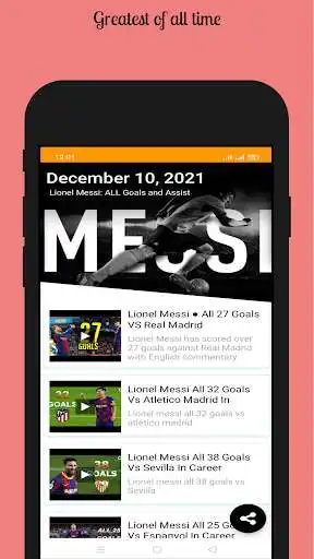 Play Lionel Messi: Goals and Assist as an online game Lionel Messi: Goals and Assist with UptoPlay