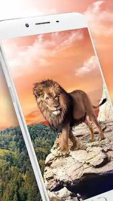 Play Lion Live Wallpaper Free