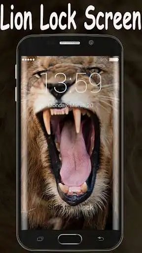 Play Lion Lock Screen  and enjoy Lion Lock Screen with UptoPlay