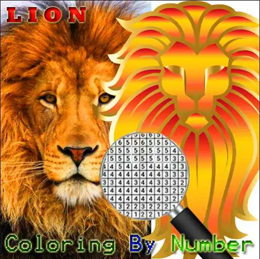 Play Lion Pixel Art Coloring Number as an online game Lion Pixel Art Coloring Number with UptoPlay