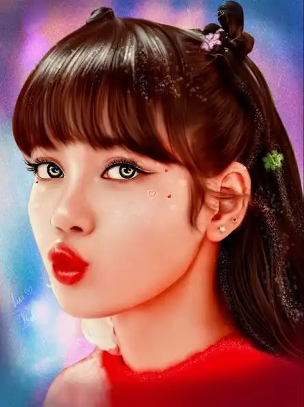 Play Lisa Blackpink Art Wallpaper  and enjoy Lisa Blackpink Art Wallpaper with UptoPlay