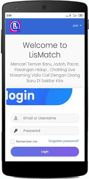 Play LisMatch-Cari Teman Jodoh chat as an online game LisMatch-Cari Teman Jodoh chat with UptoPlay