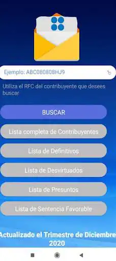 Play Lista Negra y de Contribuyentes SAT 69B Gratis  and enjoy Lista Negra y de Contribuyentes SAT 69B Gratis with UptoPlay