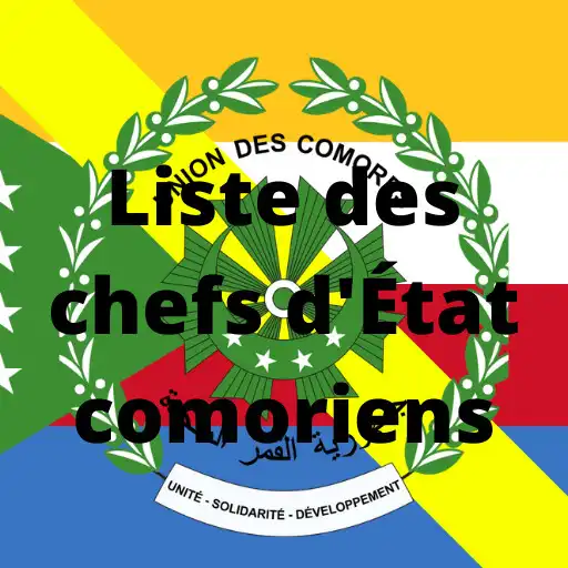 Play Liste des chefs dÉtat comorie APK