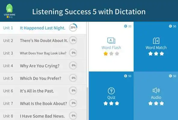 Play ListeningSuccess5withDictation