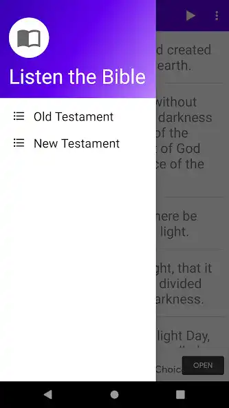 Play Listen the Bible  and enjoy Listen the Bible with UptoPlay