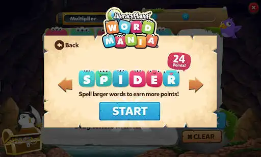 Play LiteracyPlanet Word Mania as an online game LiteracyPlanet Word Mania with UptoPlay