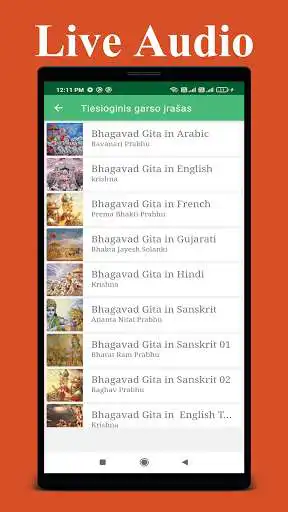 Play Lithuanian Bhagavad Gita as an online game Lithuanian Bhagavad Gita with UptoPlay