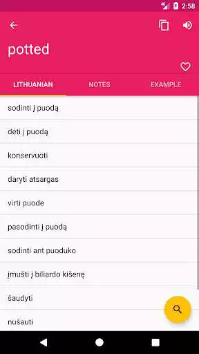 Play Lithuanian-English Dictionary as an online game Lithuanian-English Dictionary with UptoPlay