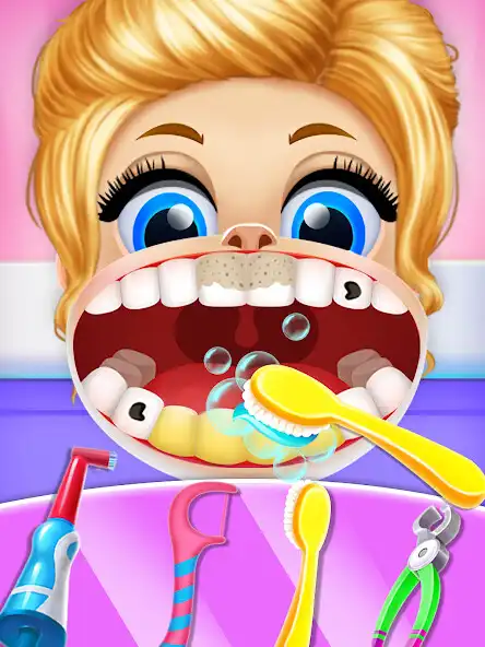 Play Little Doctor Dentist Game as an online game Little Doctor Dentist Game with UptoPlay