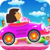 Free play online Little Dora Hill Climber APK